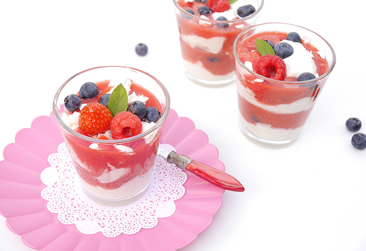 Sinner Sunday Fruitig dessert met meringue