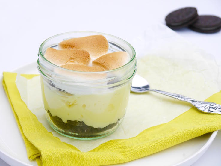 Oreo marshmallow smores in een glaasje – SINNER SUNDAY