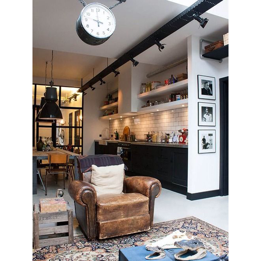 12x vintage leer in huis interior junkie
