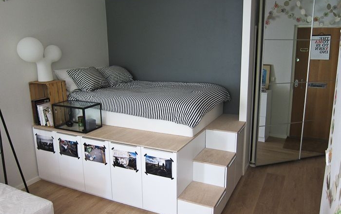 Kleine woonkamer hoekbank: open woonkamer indelen interieur ...