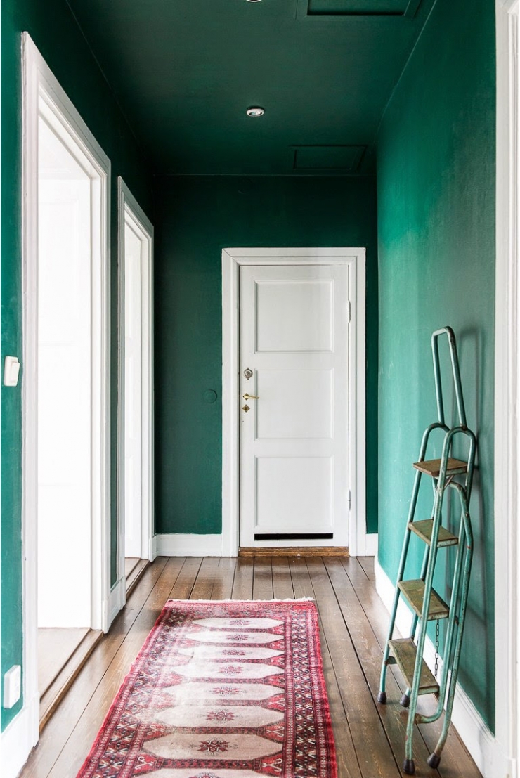8x werken met een gekleurd plafond interior junkie