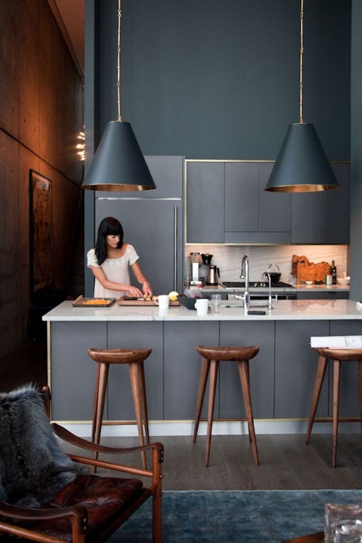 10x koper en zwart in de keuken interior junkie