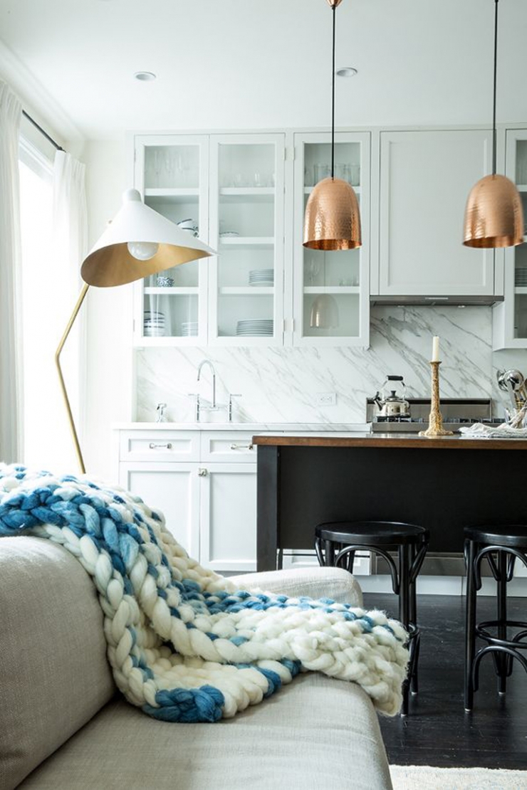 10x koper en zwart in de keuken interior junkie