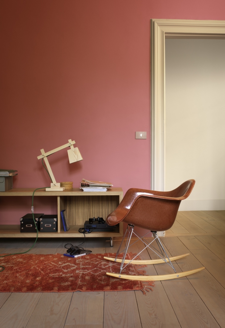 12x tijd voor kleur in huis interior junkie Muur kleur grijs rood