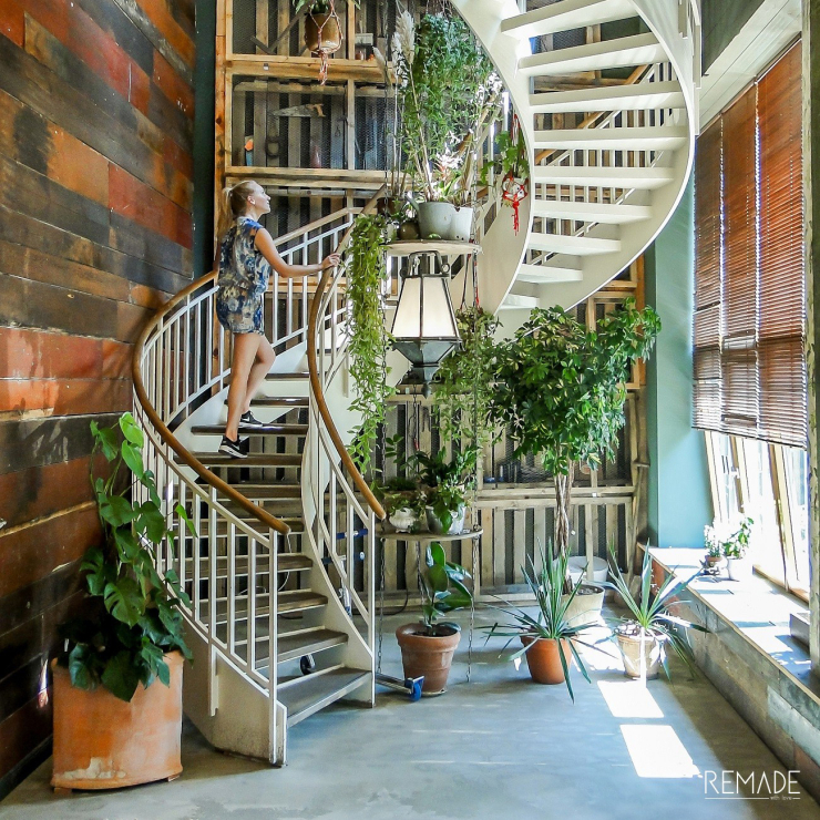 Voor die industriele touch: een betonlook gietvloer interior junkie