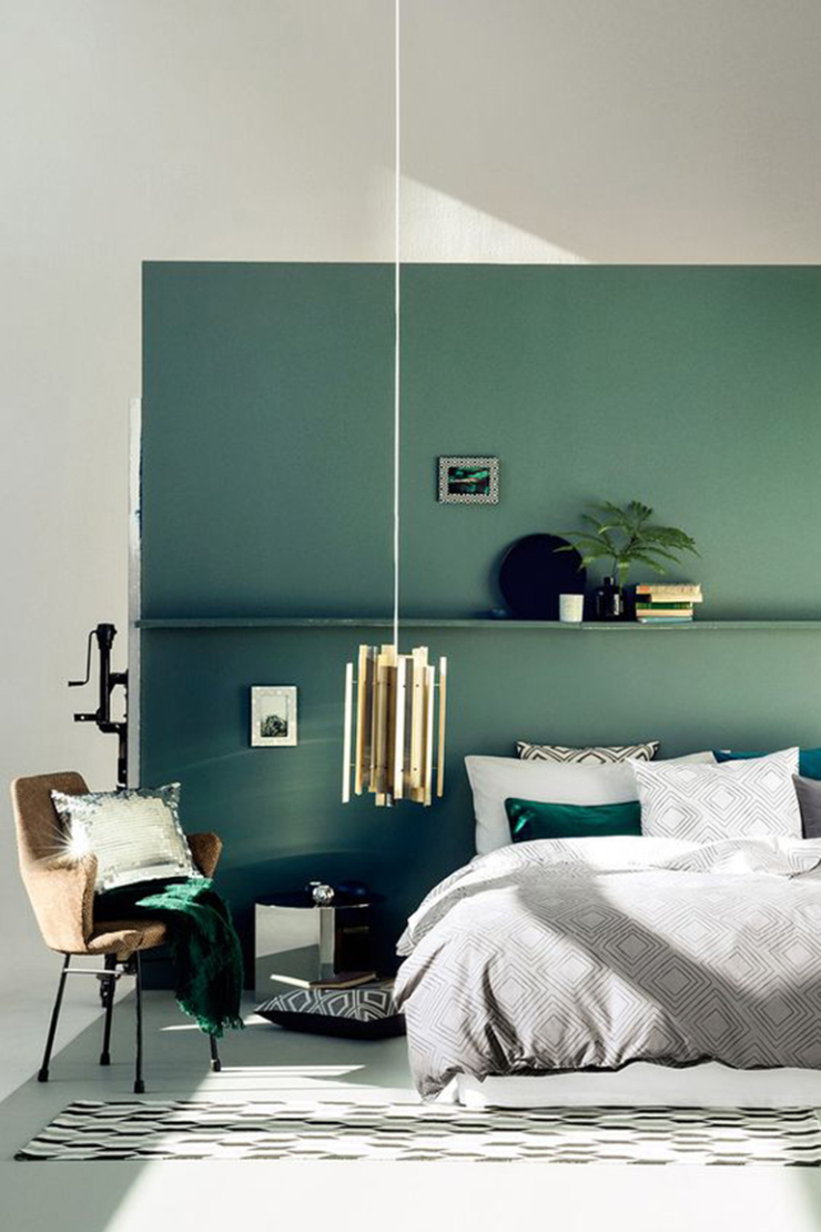 Kleur bekennen met groen in huis interior junkie