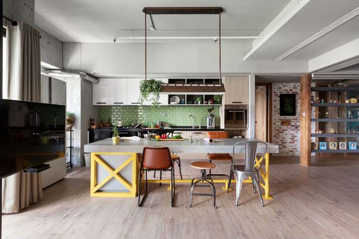 8x smullen van een keukeneiland in huis interior junkie