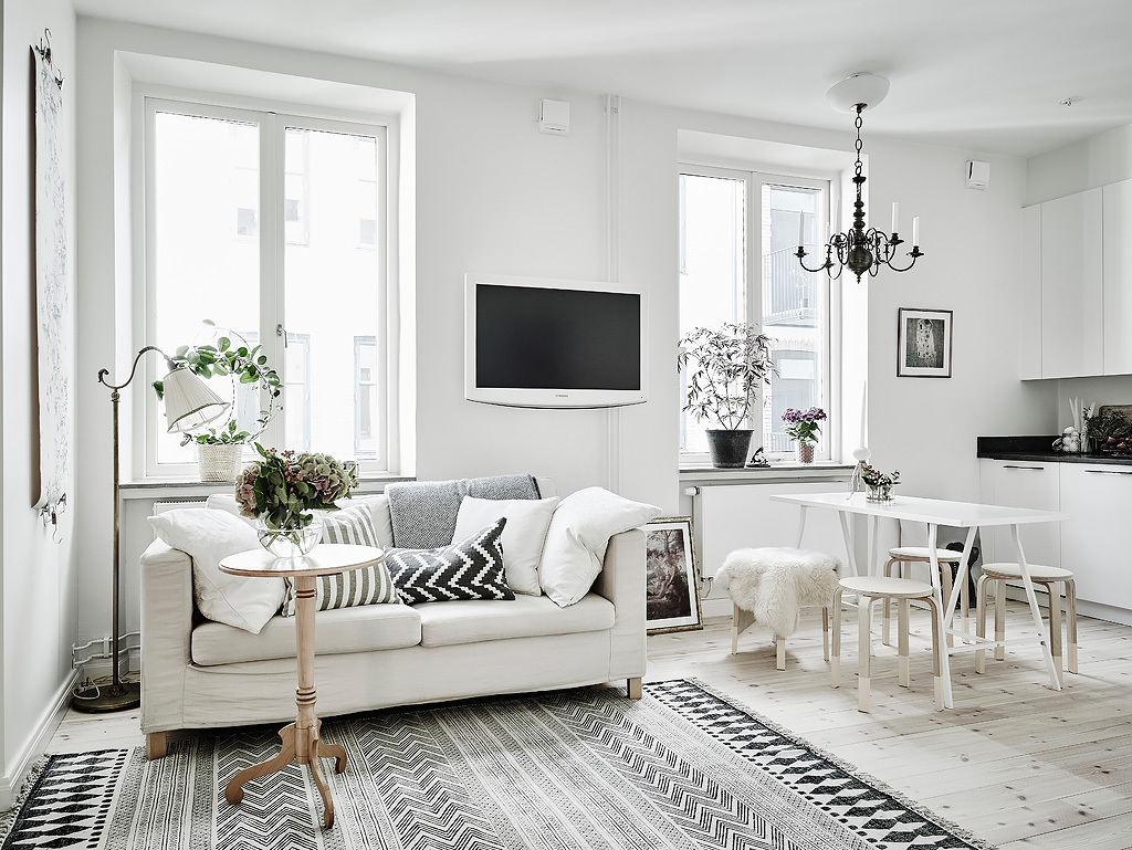 Compact wonen in een spierwit stulpje van 35m2 interior junkie