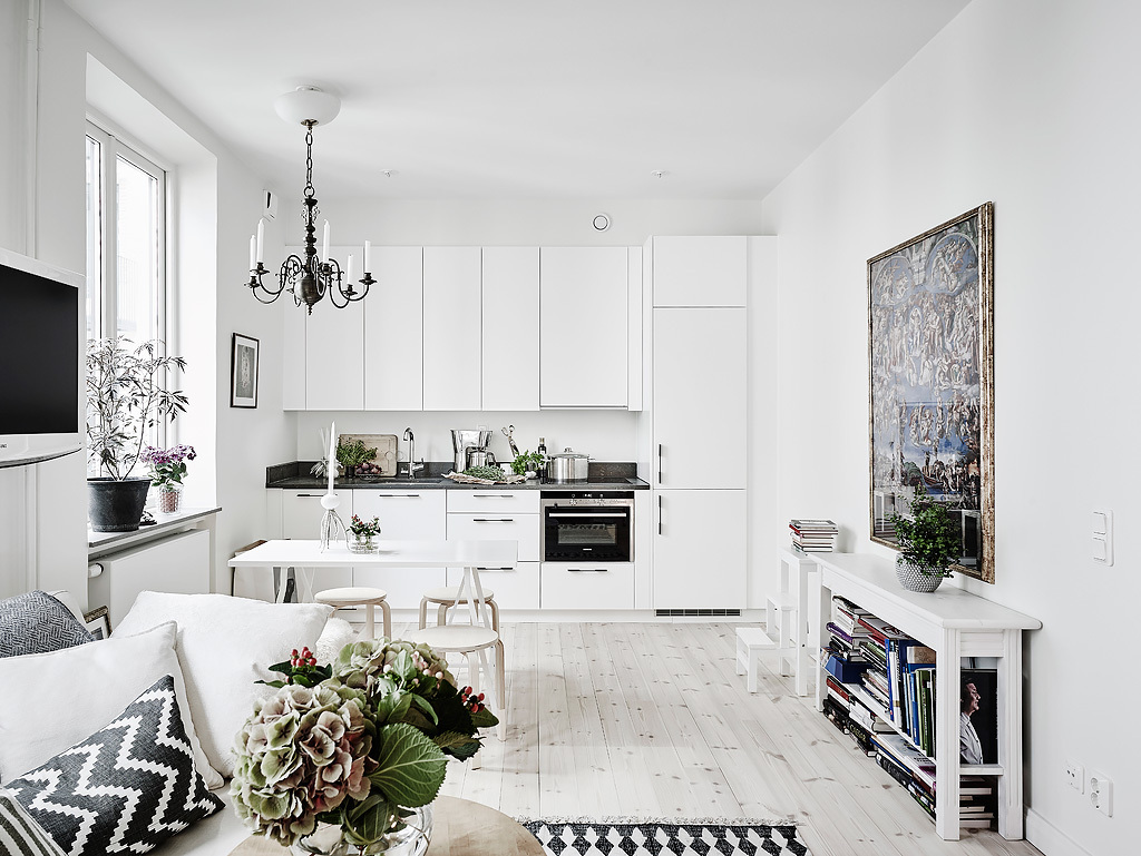 Compact wonen in een spierwit stulpje van 35m2 interior junkie