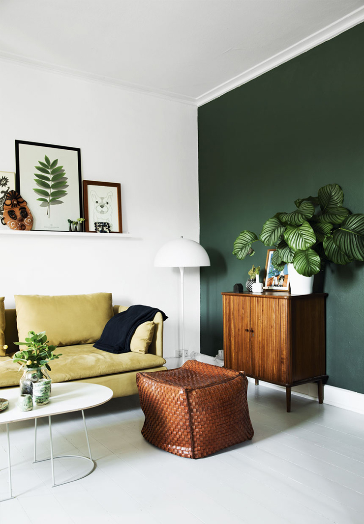 Thuis in het huis van iemand met groene vingers interior junkie