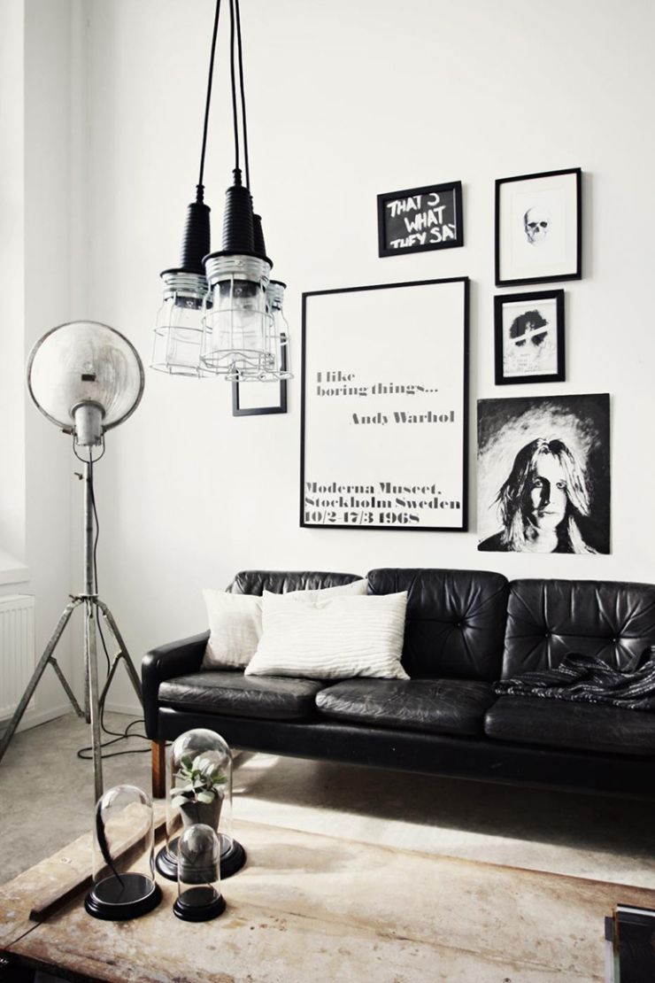 7x fotolijsten overload aan de muur interior junkie