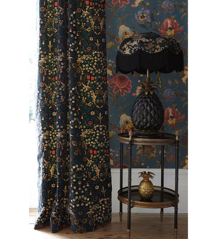 Wat vind jij van gordijnen met print?! interior junkie Gordijnen woonkamer print