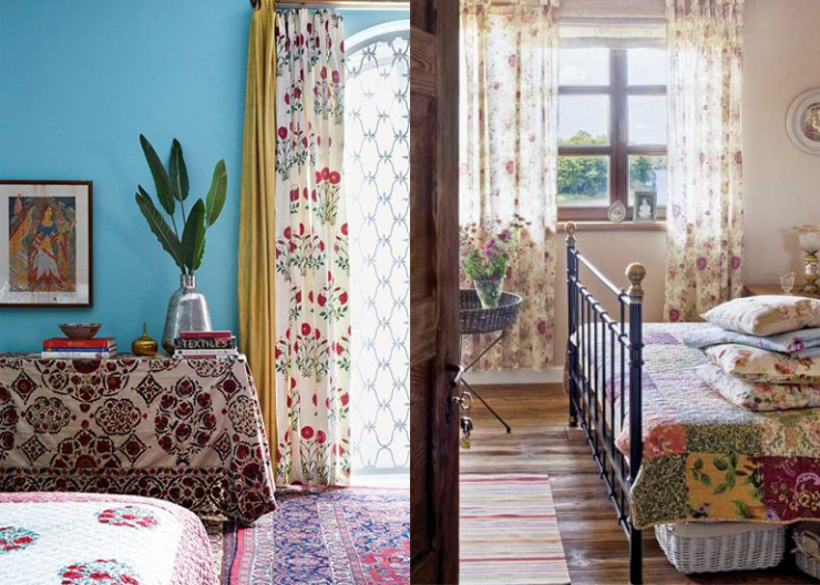 Wat vind jij van gordijnen met print?! interior junkie Gordijnen woonkamer print