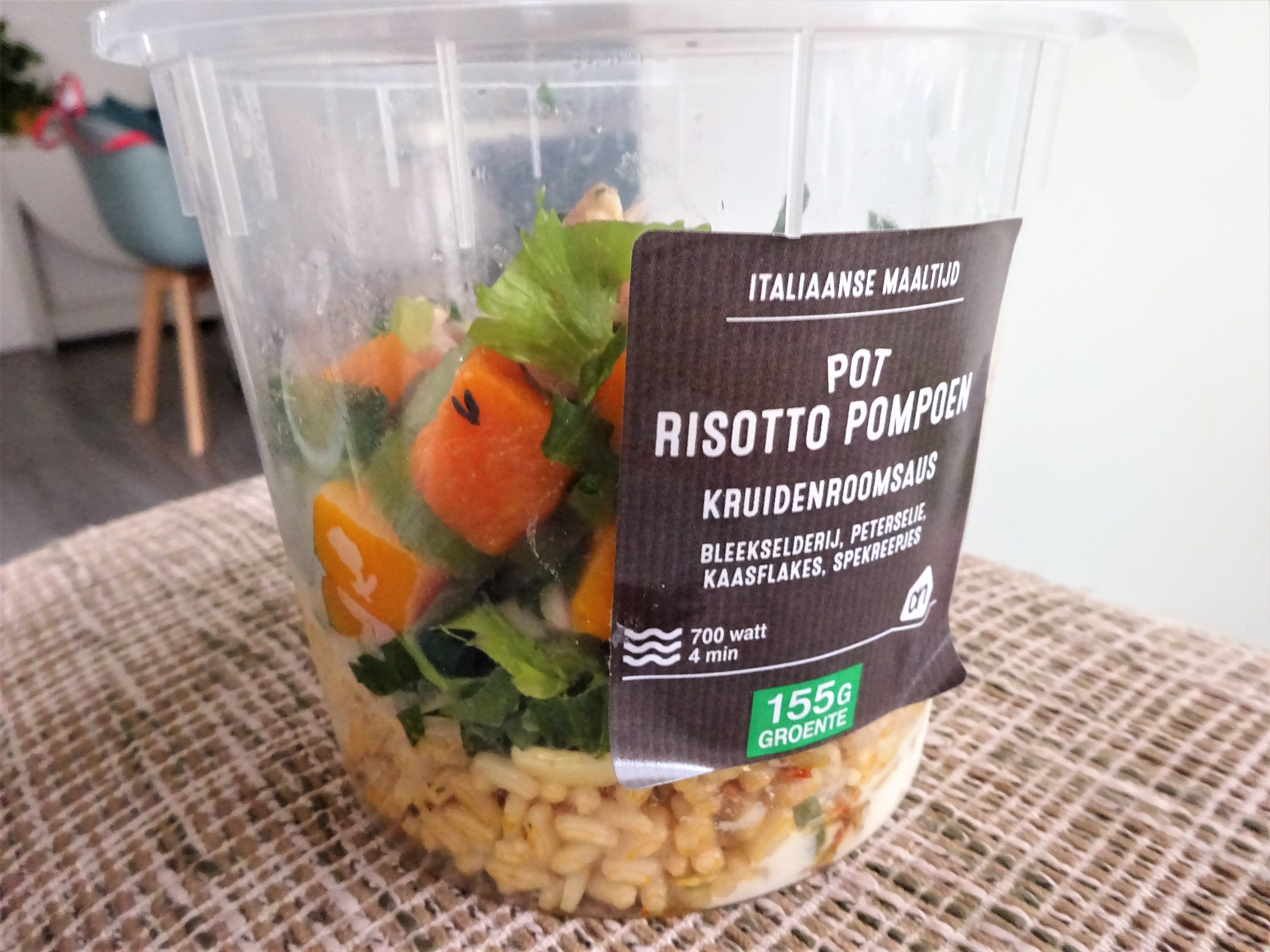 Kant en klaar Risotto met pompoen van Albert Heijn