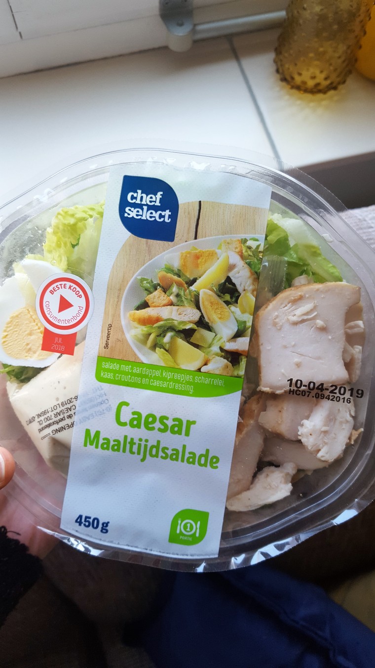 kant & klaar 16 Caesar salade van de Lidl Gewoon wat een studentje