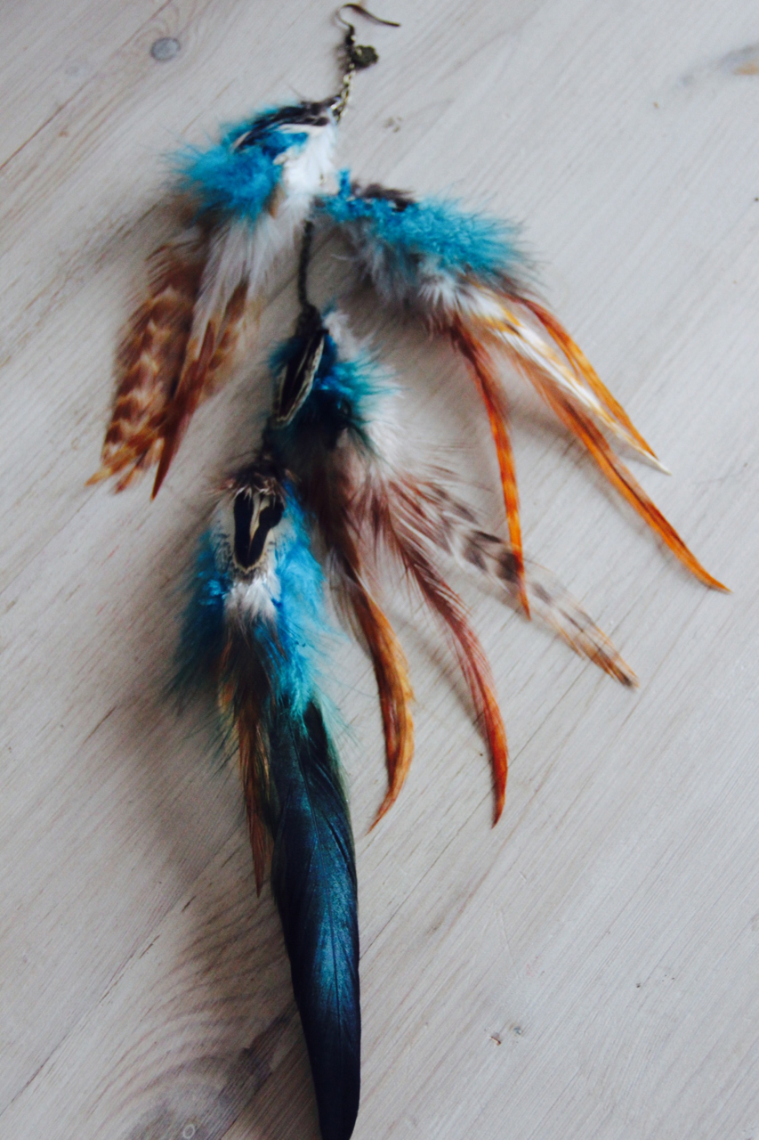 Glam Factory Veren in je haar Oorbellen2