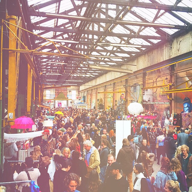 Moderne Hippies Markt Amsterdam Roest 26 oktober 14
