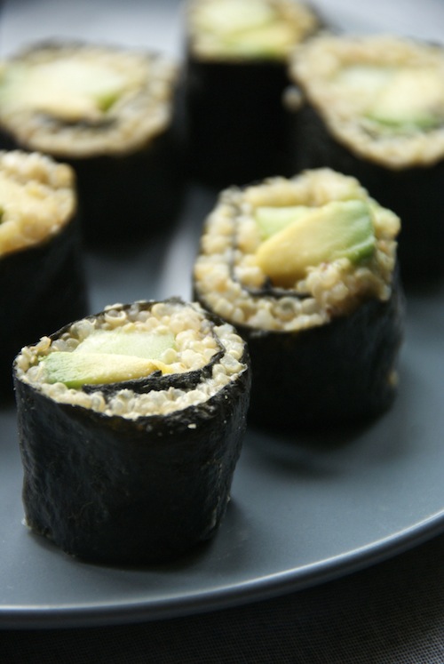 Quinoa sushi! En nóg 2x originele sushi