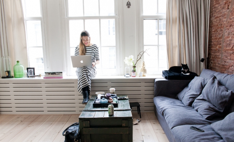 Binnenkijken bij pr lady Claire