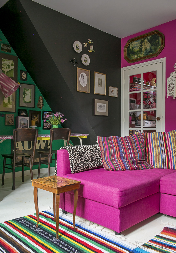 Wooninspiratie uit het kleurrijke huis van Odet