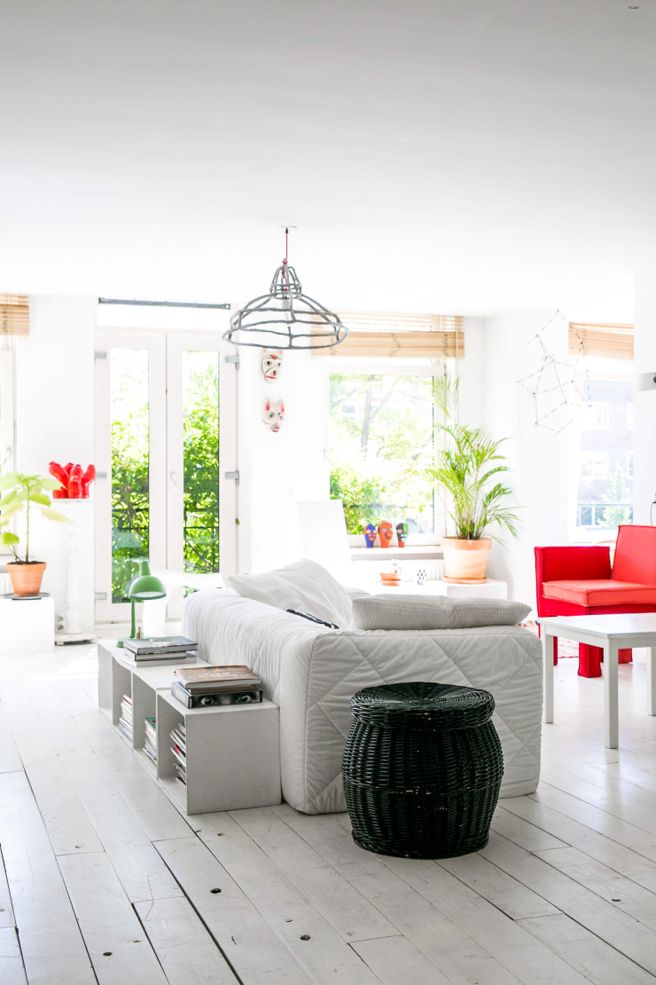 Binnenkijken in het kleurrijke interieur van Annebet