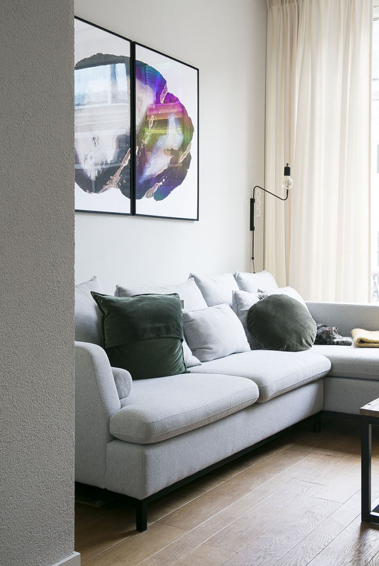 Thuis bij Danique in een huis vol tweedehands meubels