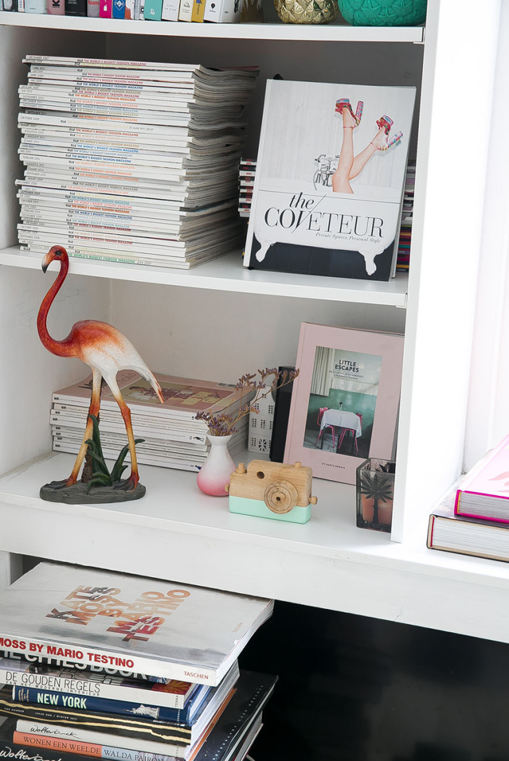 Thuis bij Bettina in een huis vol vintage meubelstukken
