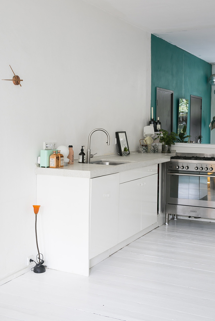 Thuis bij Bettina in een huis vol vintage meubelstukken