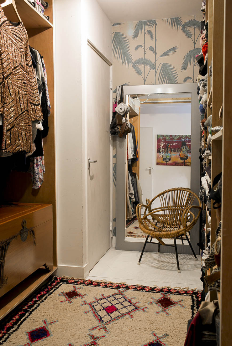 Thuis bij Bettina in een huis vol vintage meubelstukken