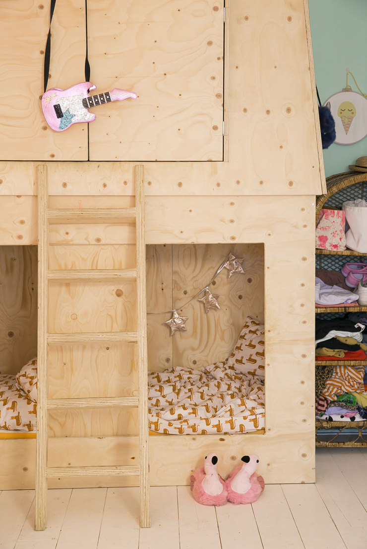 Thuis bij Bettina in een huis vol vintage meubelstukken