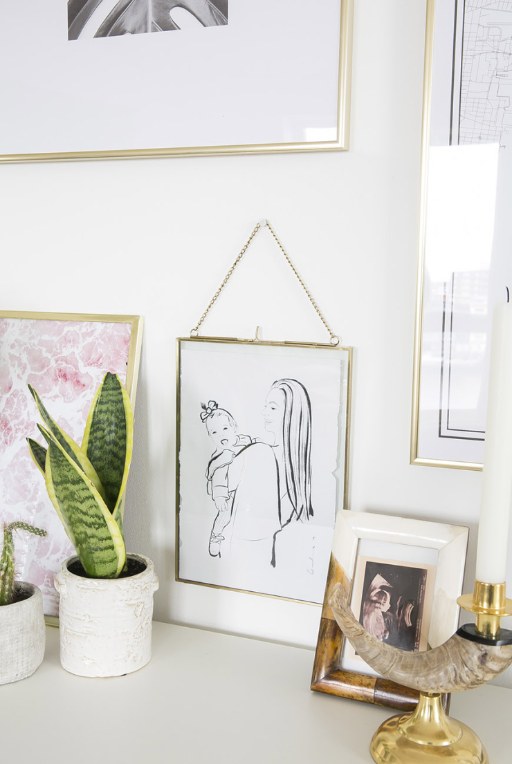 Thuis in het botanical chic huis van Marlieke Koks