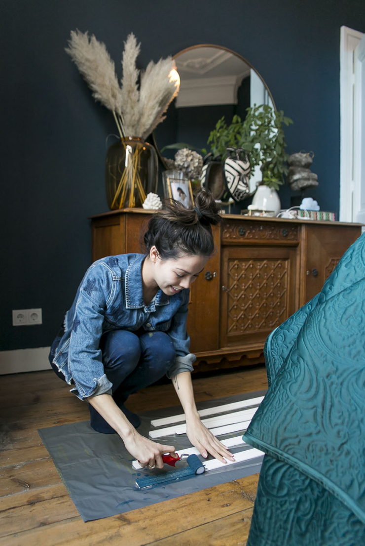 DIY sierlijsten in je slaapkamer + goed lichtplan INTERIOR JUNKIE