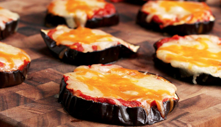 gezond en lekker alternatief voor pizza: de aubergine pizza